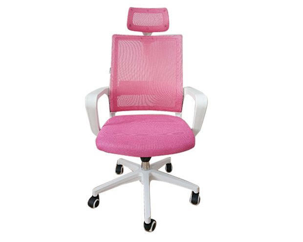 Ofix Deluxe-45 High Back Mesh Chair (All White, Pink, Black)