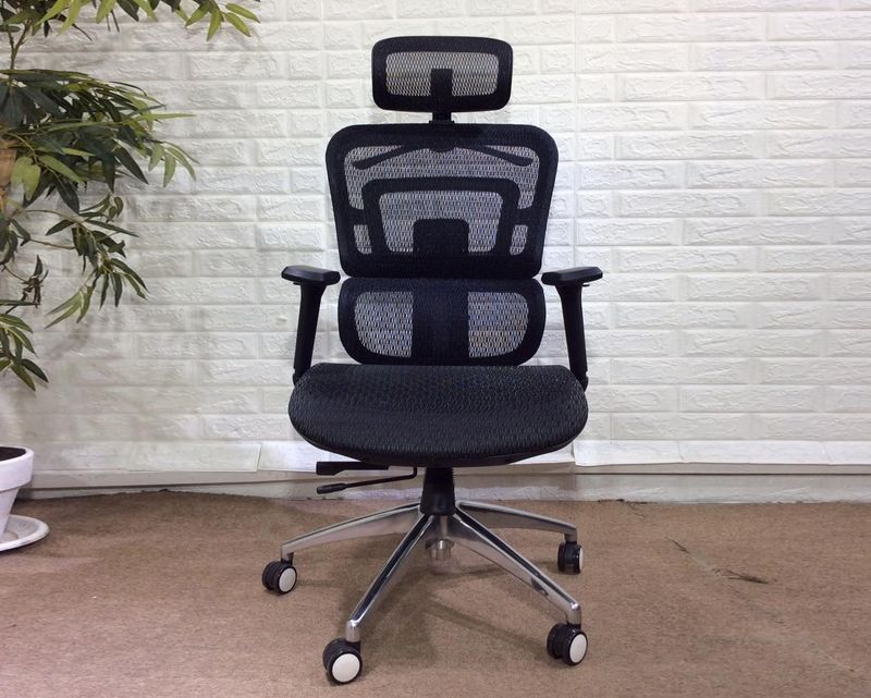 Ofix Korean-X20-PRO 2D Armrest Office Chair (Black)