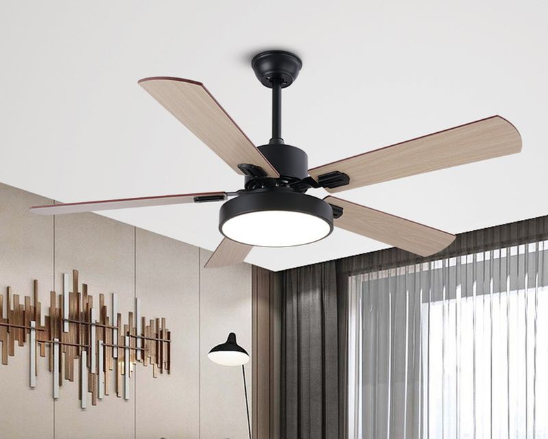 MYKE Ceiling Fan (52") (Black) (2 yrs Warranty)