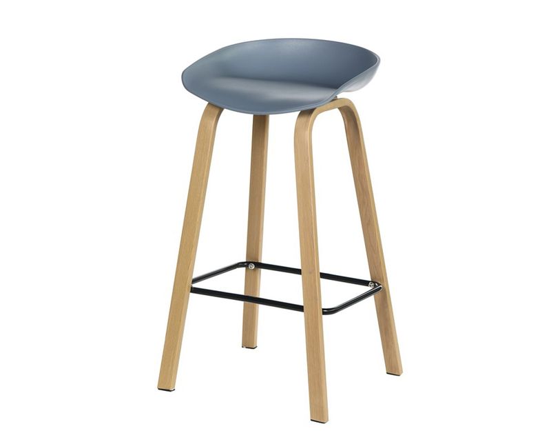 Ofix Harris Metal Bar High Chair (Dark Grey)