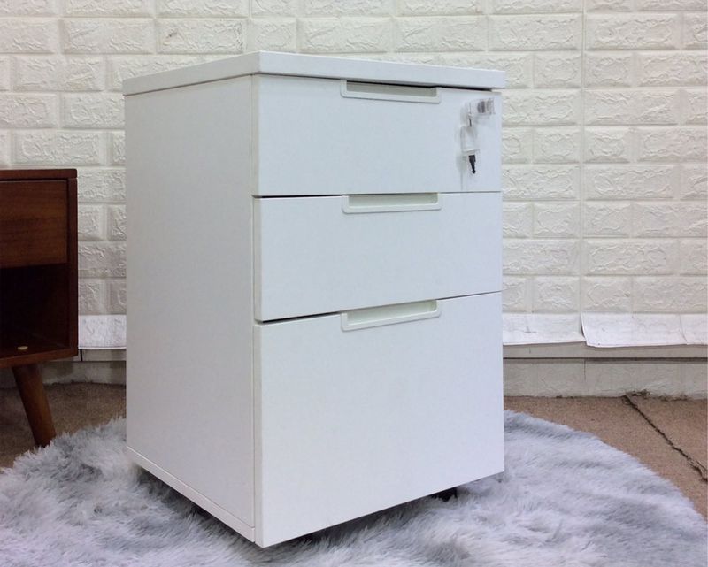 Ofix MB-003 / Mobile Pedestal 3 Drawer (White)