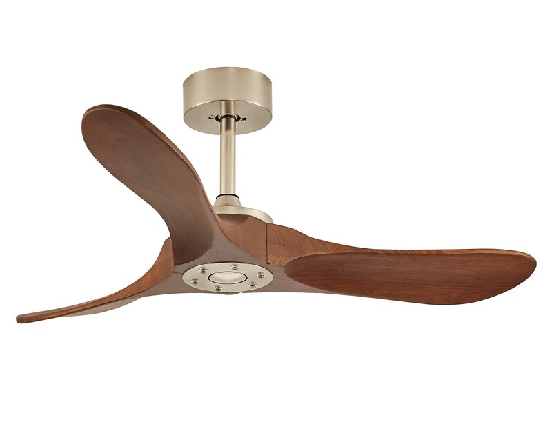 MYKE Ceiling Fan (52") (Antique Cherry) (No Lamp) (2 yrs Warranty)