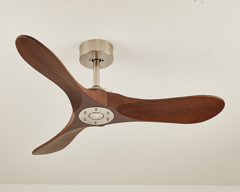MYKE Ceiling Fan (52") (Antique Cherry) (No Lamp) (2 yrs Warranty)