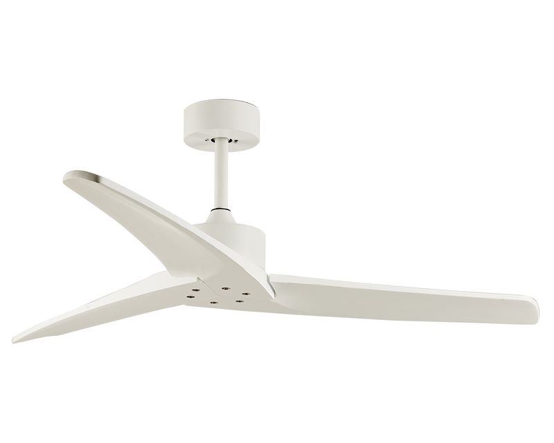 MYKE Ceiling Fan (52") (White) (No Lamp) (2 yrs Warranty)