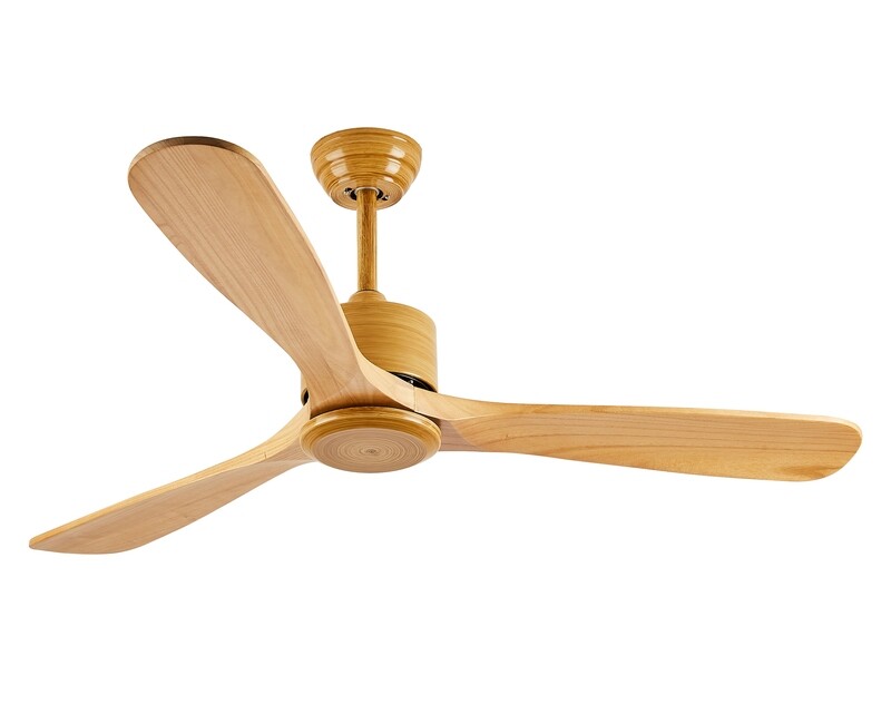 MYKE Ceiling Fan (42", 52") (All Black, Wood, Grey) (No Lamp) (2 yrs Warranty)