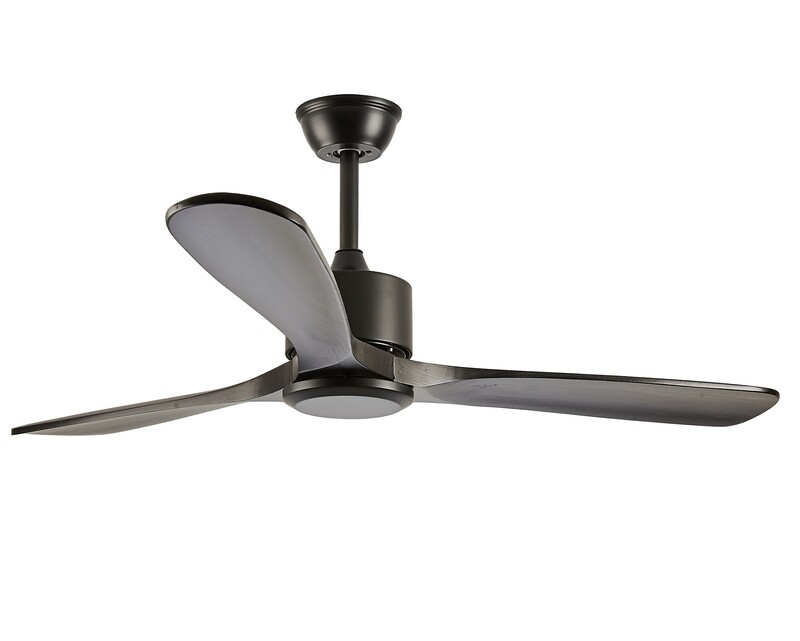 MYKE Ceiling Fan (42", 52") (All Black, Wood, Grey) (No Lamp) (2 yrs Warranty)