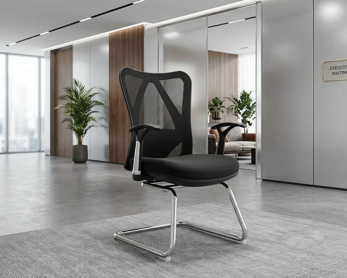 Sihoo M16 Waiting Chair  (Black) (2 Years Warranty)