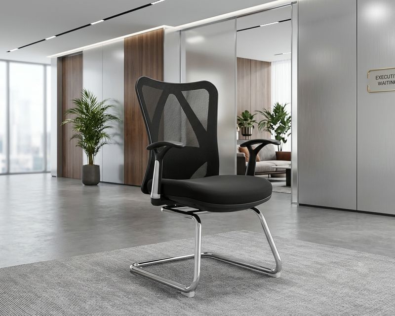 Sihoo M16 Waiting Chair  (Black) (2 Years Warranty)