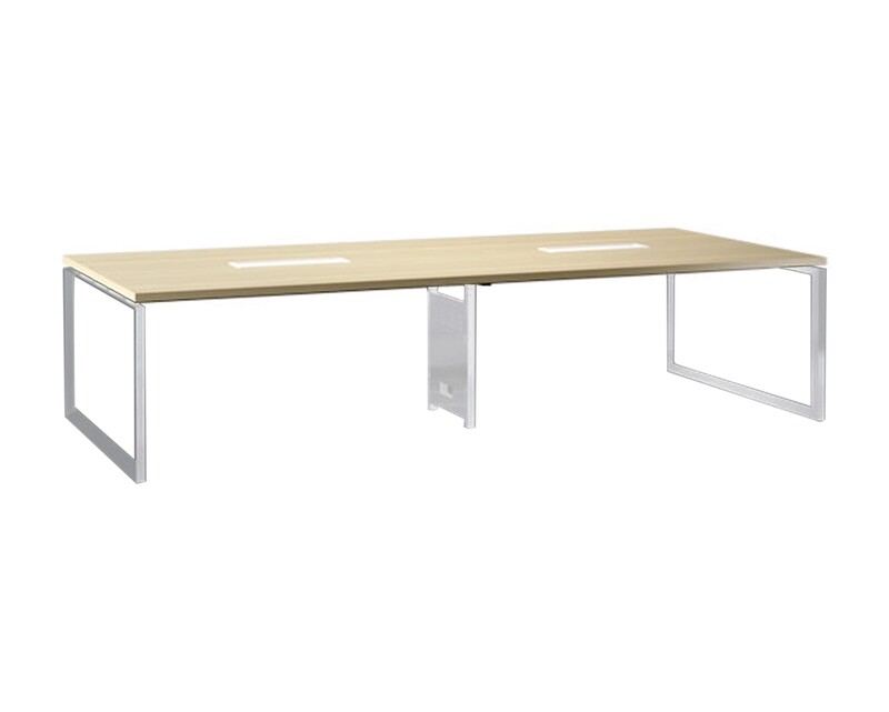 Ofix 10 Up to 14 Seaters Conference Table 103-CF (320x140) (Seating Capacity Will Vary Depending on the Chair Width)