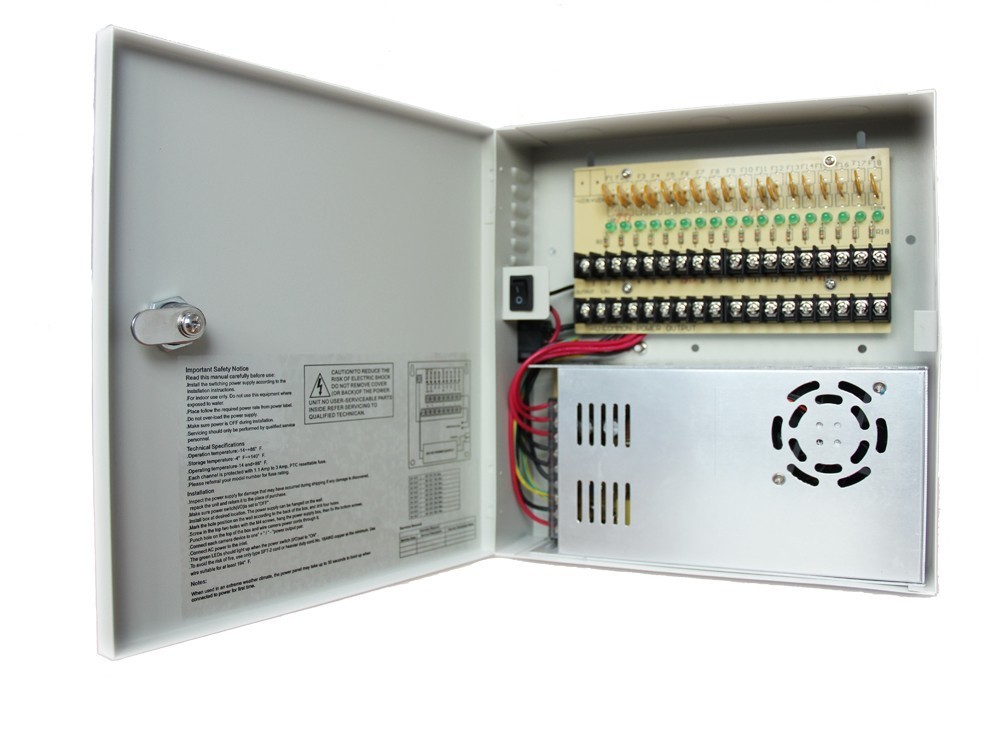 Qube 18CH (30 AMPERE) CENTRALIZE POWER SUPPLY