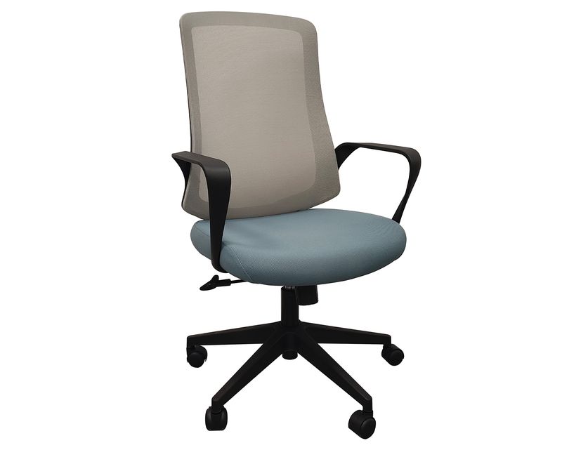 Ofix Korean 201 Mid Back Mesh Chair (Red, Blue+Grey, Black)