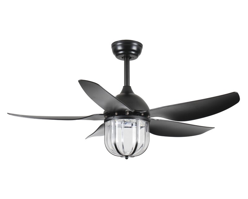 MYKE Ceiling Fan (Indoor &amp; Outdoor) (48") (Black)  (2 yrs Warranty)