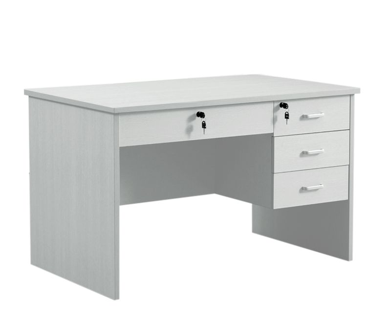 Ofix CT2001  (120*75) Office Table (White, Grey, Walnut)