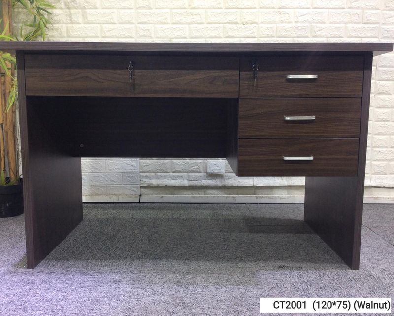 Ofix CT2001  (120*75) Office Table (Walnut)