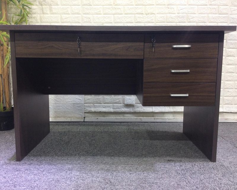 Ofix CT2001  (120*75) Office Table (Beige, Walnut, White)