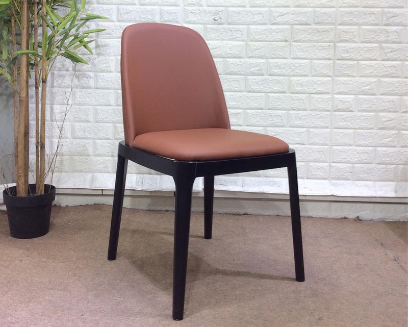 Ofix Savanna Solid Thailand Rubberwood Dining Chair (Brown)