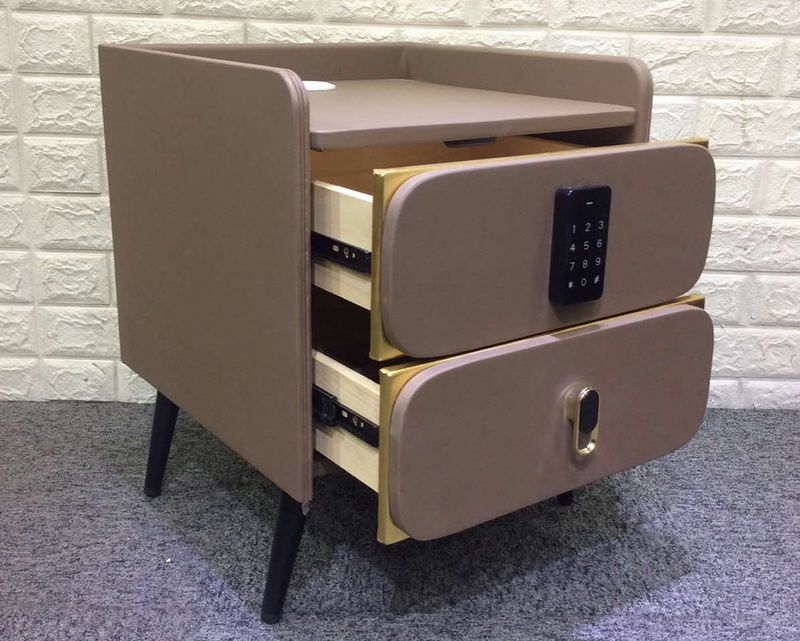 Ofix Zora with Combination Lock and USB Port Bedside Drawer
