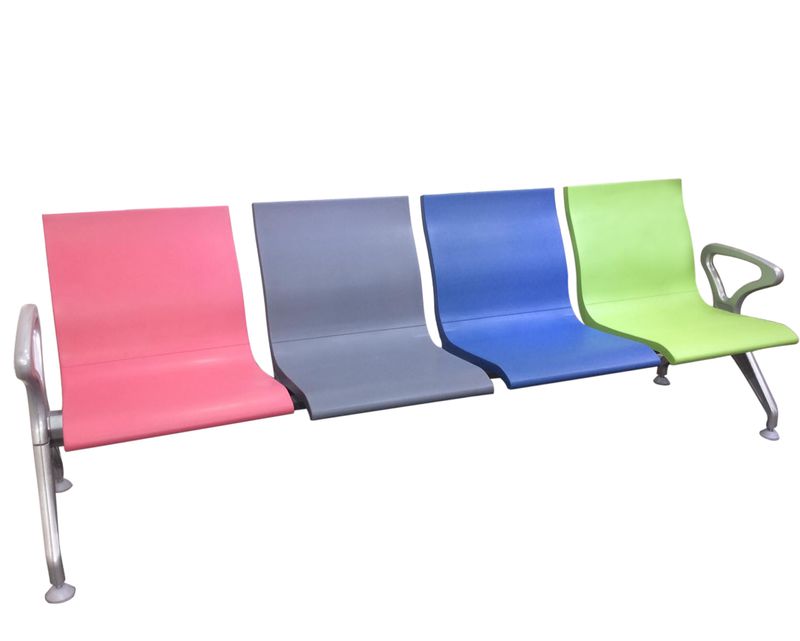OFIX 3-Seater / 4-Seater Steel PU Airport Gang Chair