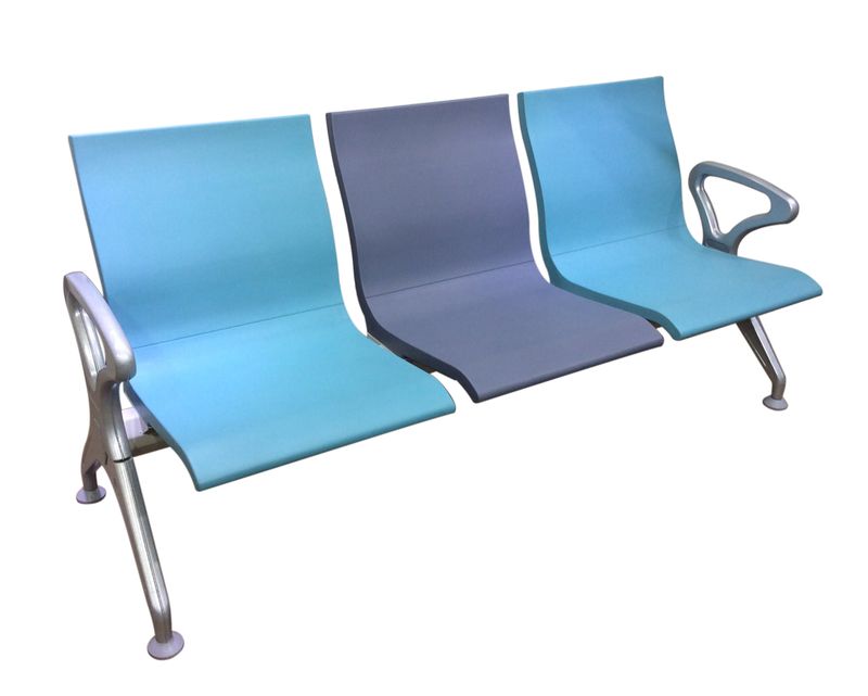 OFIX 3-Seater / 4-Seater Steel PU Airport Gang Chair