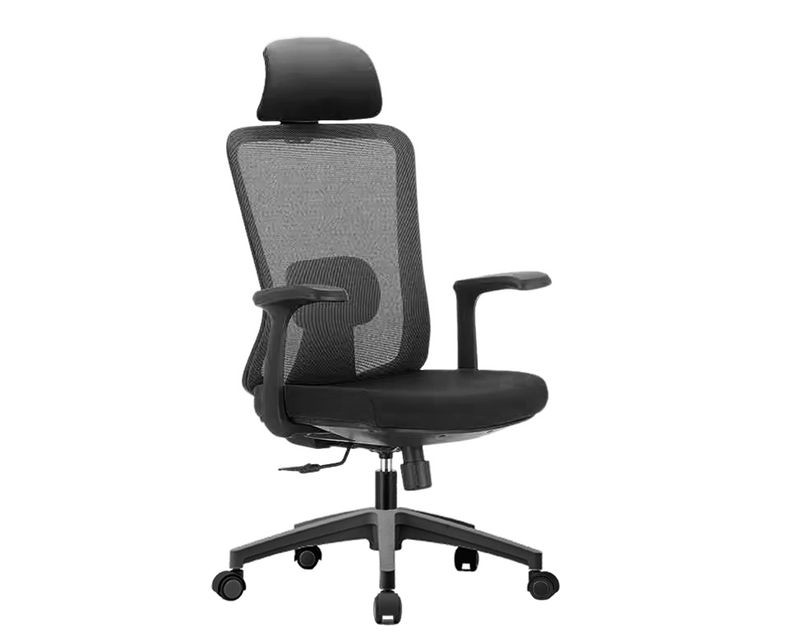 Ofix Deluxe-D60 High Back Mesh Chair (Black, Black-Green, White+Grey)