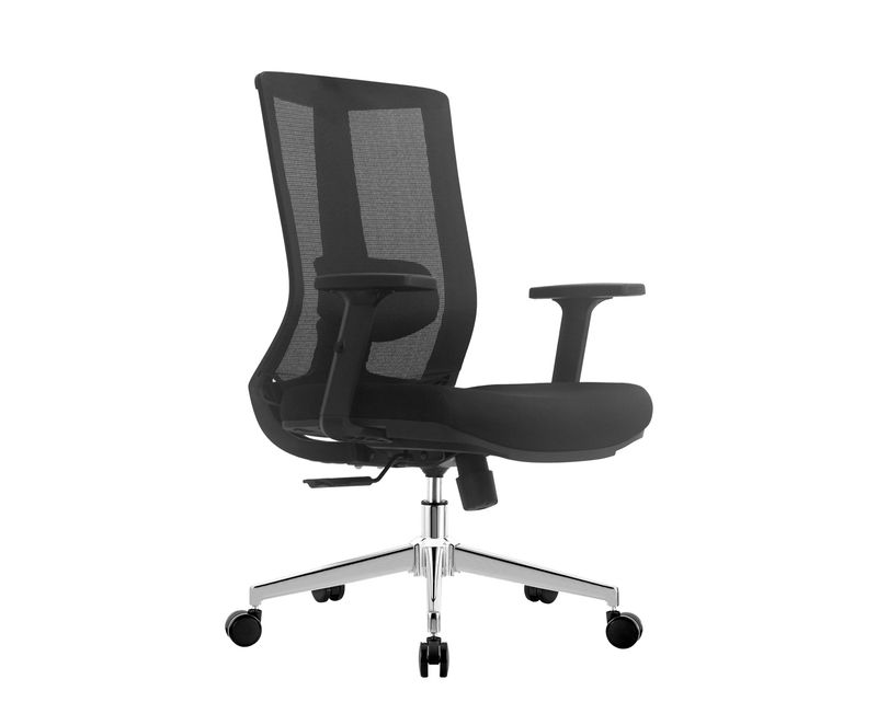 OFX S16-L Ergonomic Office Gaming Chair (2D Lumbar Support) (Black, Grey) (3 Years Warranty)