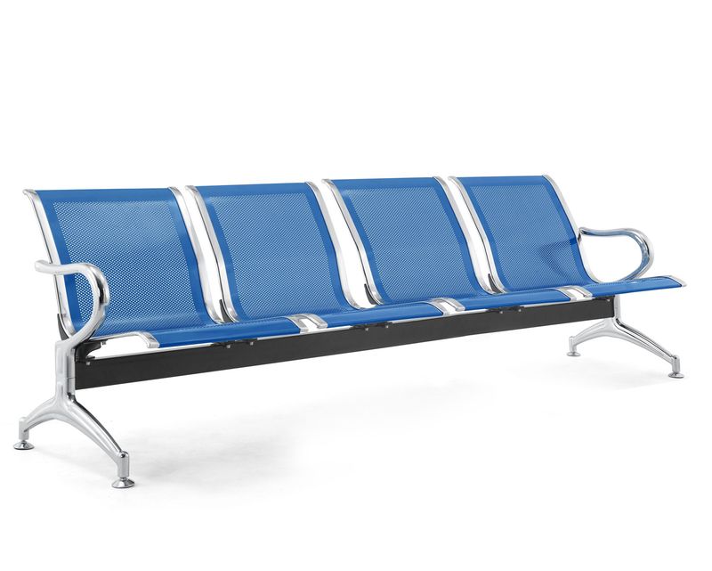 Ofix 3-Seater / 4-Seater  Airport Gang Chair (Blue)