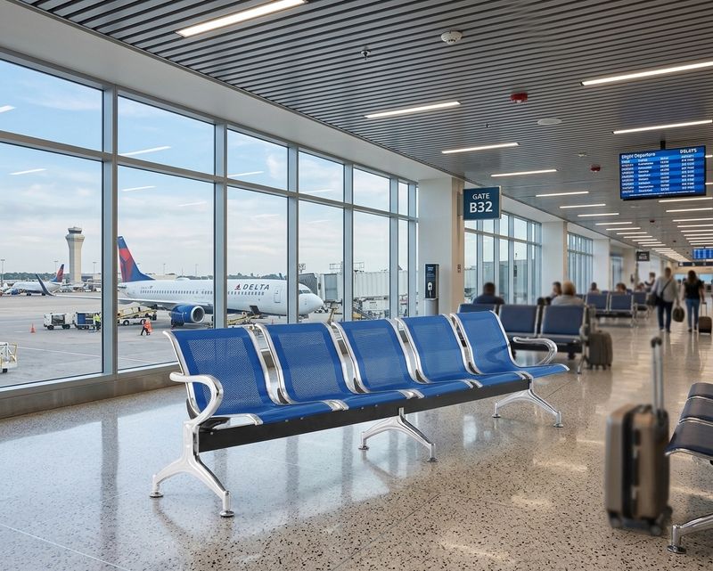 Ofix  3-Seater / 4-Seater / 5-Seater Airport Gang Chair (Blue)