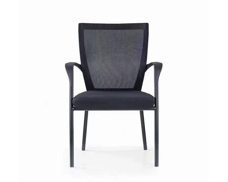Ofix Deluxe-113W Waiting Chair  (Black)