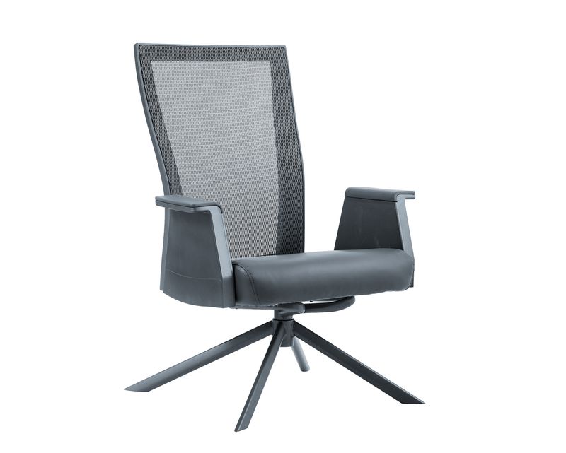 Ofix Orion-V Mid Back Mesh Chair (All Grey)