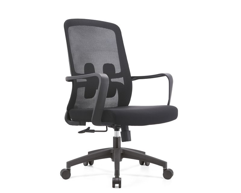 Ofix  Deluxe S02-M Mid Bck / Deluxe S02-H High Back Molded Foam Chair (Black, Grey)