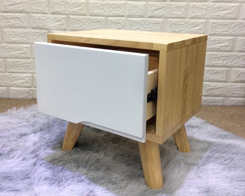 Ofix Oakley Solid Thailand Rubberwood Low Cabinet