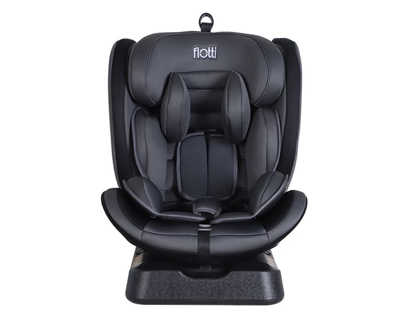Flotti Willow-S with Isofix, Adjustable, Reclinable Baby Car Seat, 15 months to 12yrs. old (up to 36kgs.) (Grey)