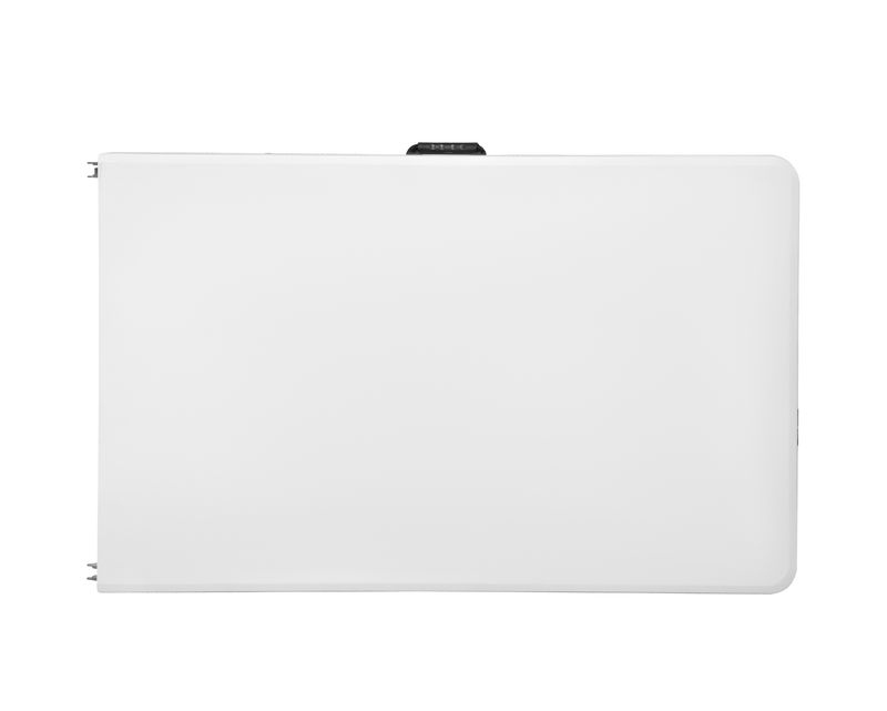 Ofix 8FT Folding in Half Table (240*76*74) (White)