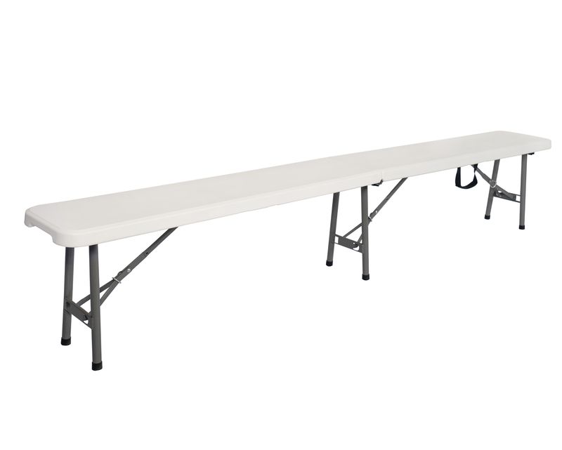 Ofix 8FT Folding in Half Bench (240*30*43) (White)