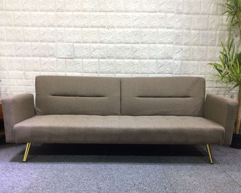 Flotti Perrine Water-Repellent Fabric Sofa Bed (Brown)