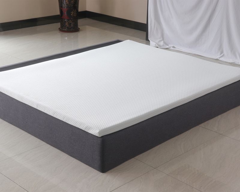 Flotti Ergonomic 2 Inch Memory Foam Mattress Topper (Bed Base is not Included) (Double, Queen &amp; King)