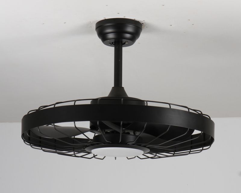 MYKE Ceiling Fan (Indoor &amp; Outdoor) (50CM) (Black)  (2 yrs Warranty)