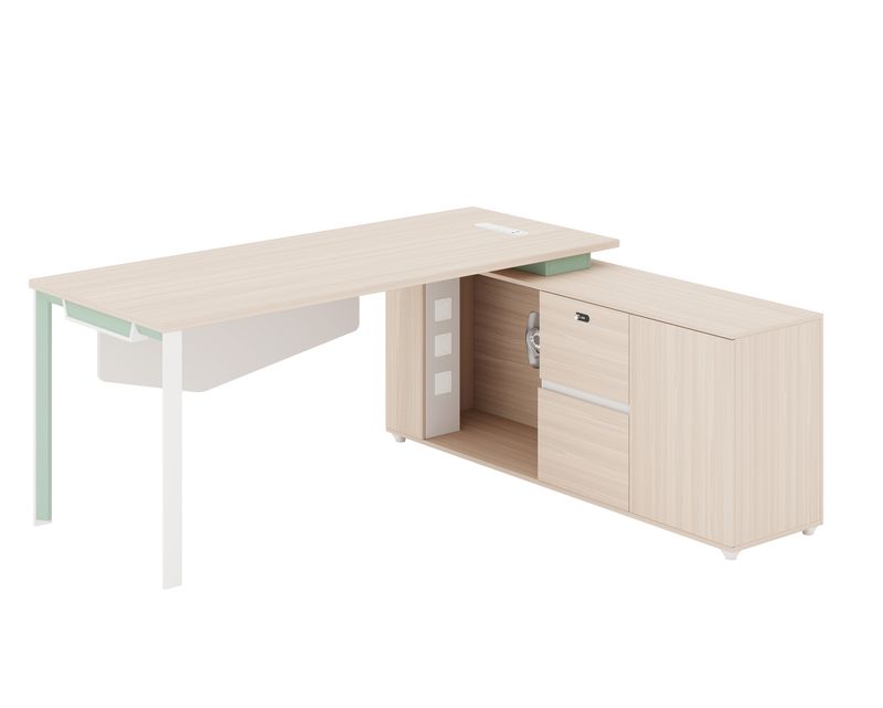 Ofix DK-2501 Executive Desk 180*80 (Woodgrain)