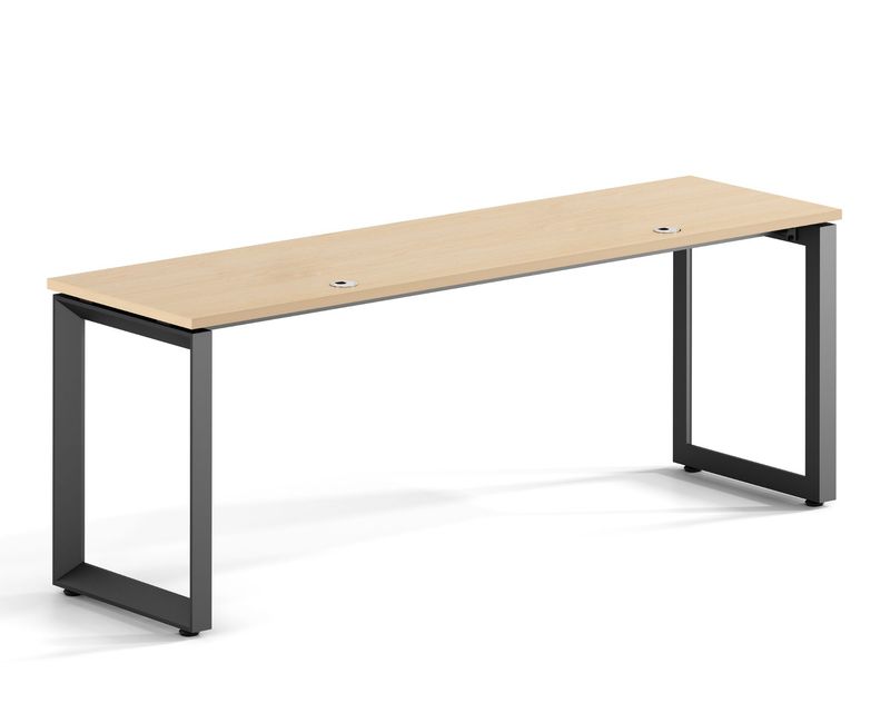 Ofix 506-OF (200x60) Office Table (Walnut, Yellow Oak)