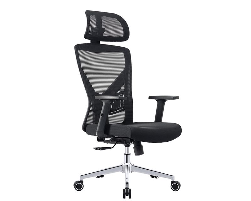 Ofix Premium Olga Ergonomic Office Chair (2D Lumbar Support) (Red, Black)