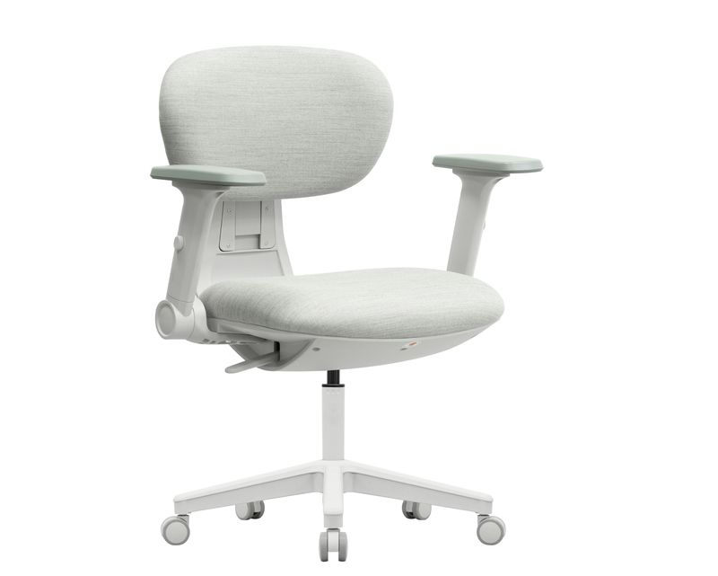 Ofix Deluxe Calix Ergonomic Office Chair (4D Armrest, 2D Lumbar Support) (Grey)