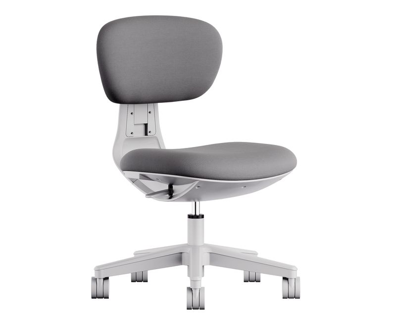 Ofix Deluxe Marvy Ergonomic Office Chair (2D Lumbar Support) (Black, Grey)