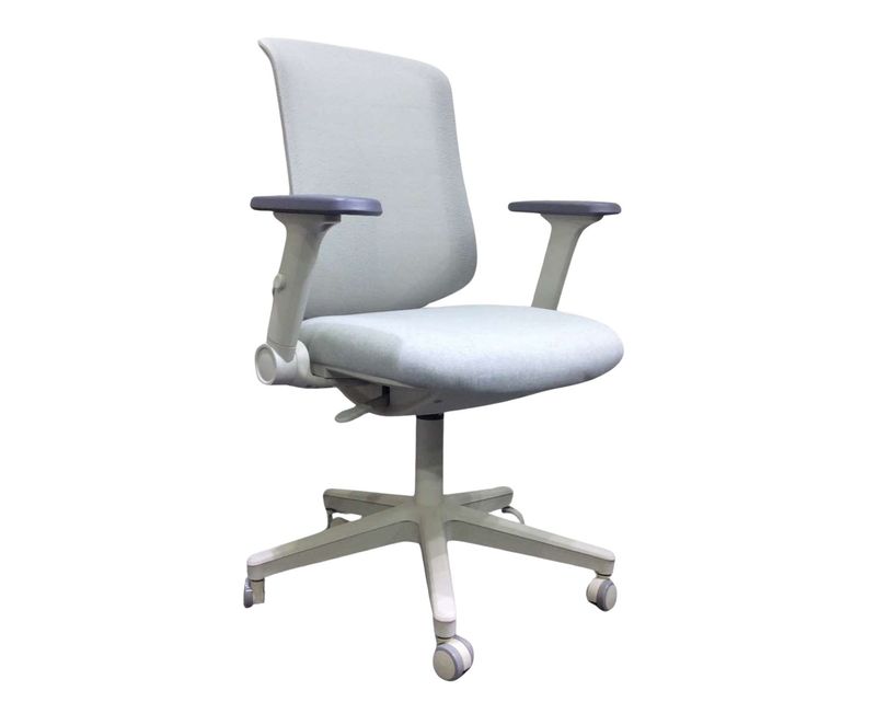 Ofix Deluxe Maxi / Deluxe Cozy Ergonomic Office Chair (4D Armrest, 2D Lumbar Support) (Black, Grey)