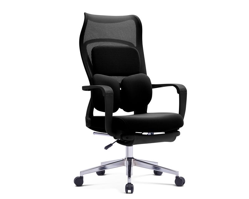Ofix T-58 Lounge Ergonomic Office Chair (Black)