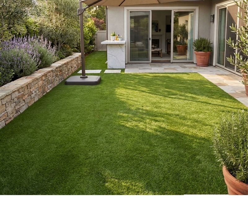Premium Artificial Grass – 40mm Pile Height | 4-Color Turf | Indoor &amp; Outdoor Use (2*1M | 2*2M | 2*3M | 2*4M | 2*10M | 2*15M | 50sqm) (5 YEARS WARRANTY)