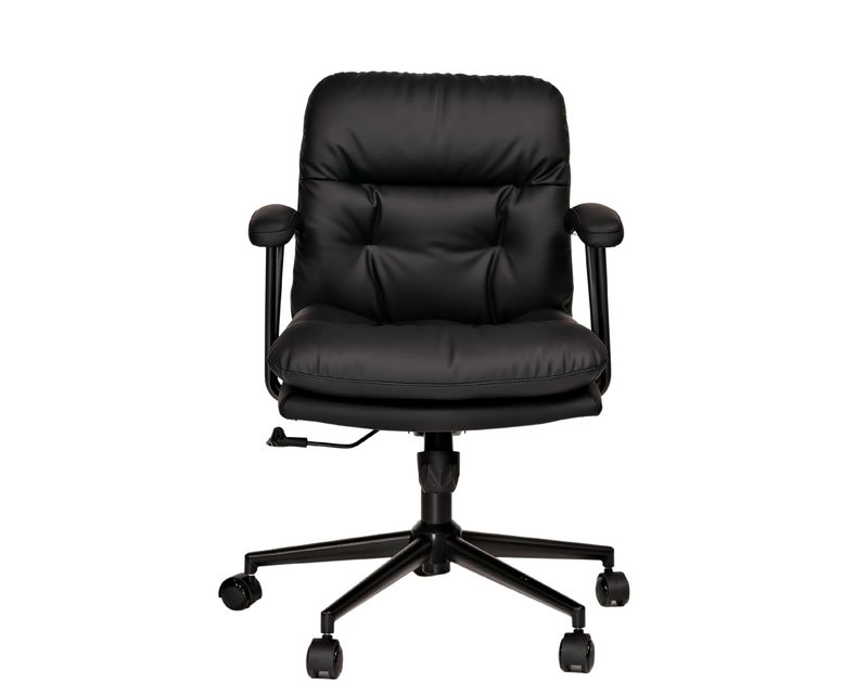 Ofix D101 Executive PU Leather  Chair (Black)