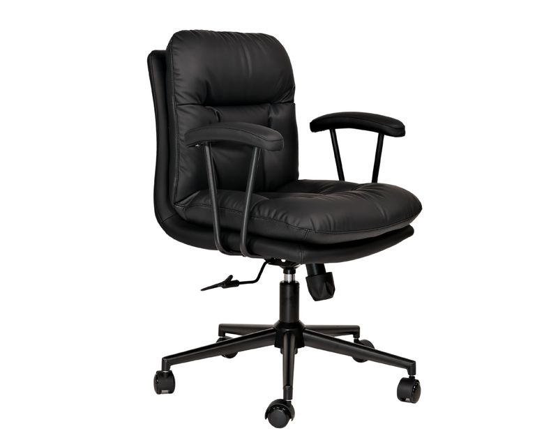 Ofix D101 Executive PU Leather  Chair (Black)