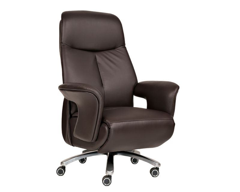 Ofix P112 Executive PU Leather Boss Chair (Brown)