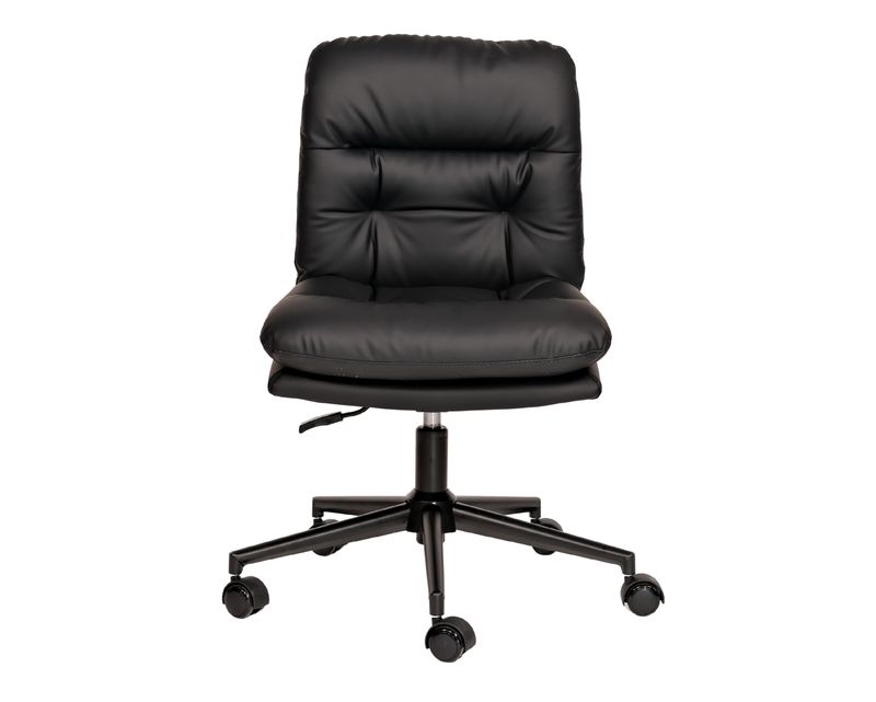 Ofix D100 Executive PU Leather Chair (Black, Brown)