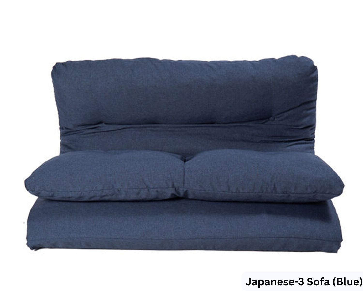 Flotti Japanese-3 Sofa (Blue), Color:: Japanese-3 Sofa (Blue)